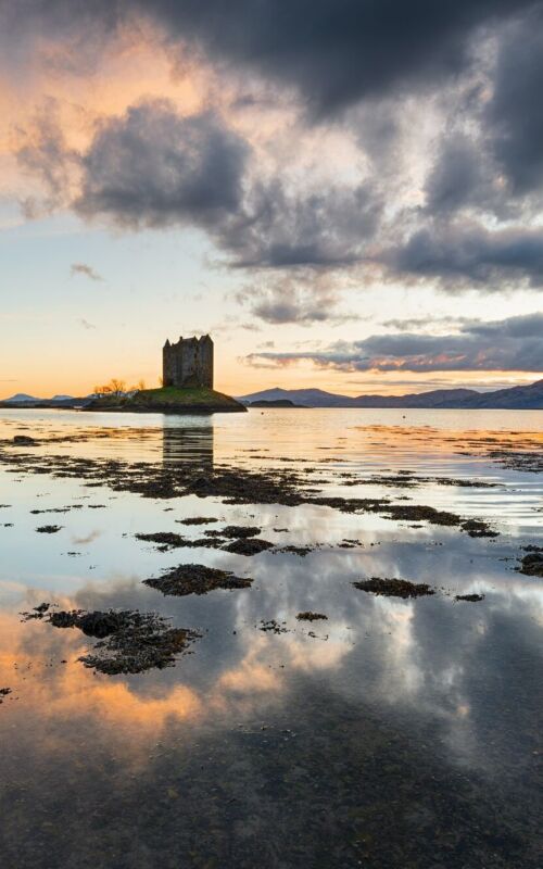 Castle Stalker in Scotland